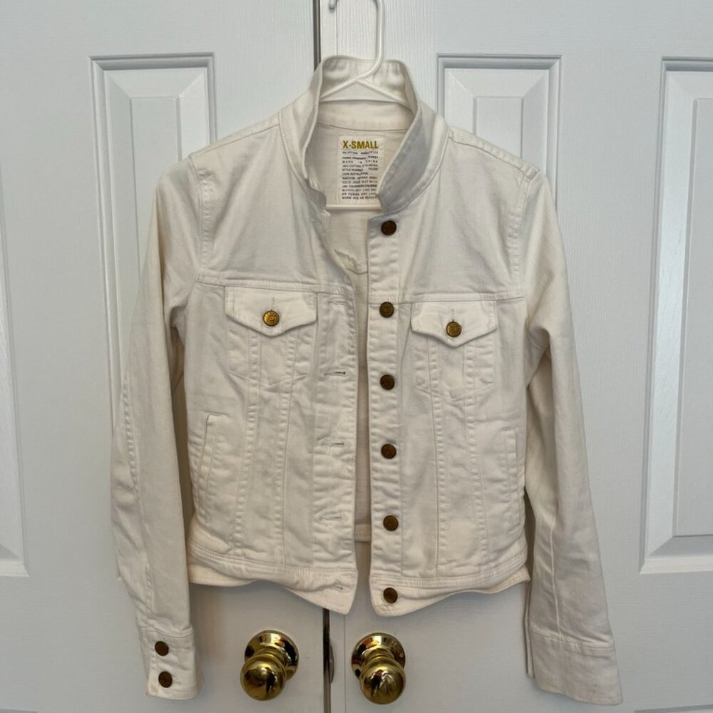 White Jean JAcket
